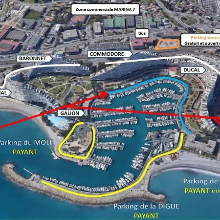 Appartement Dream French Riviera - Fame Marina Baie Des Anges *